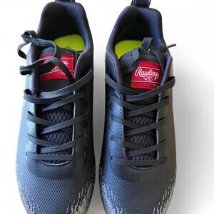 Black and grey rawlings baseball